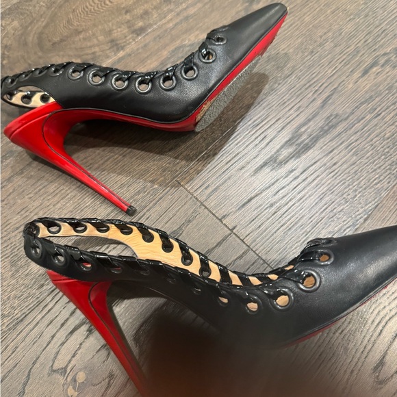 Christian Louboutin Ostri Sling - Picture 2 of 9